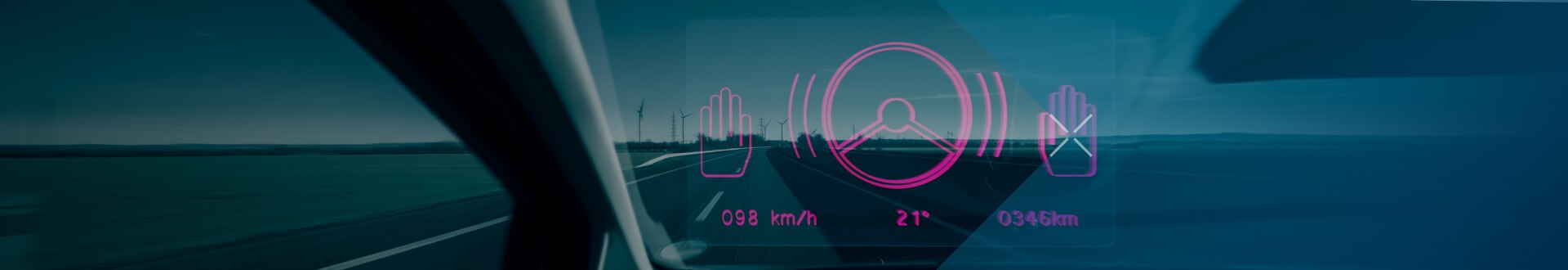Autonomous car banner